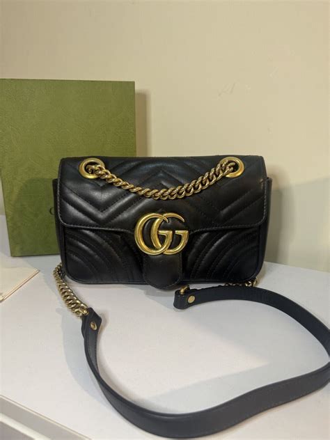 riconoscere gucci marmont originale|gucci marmont bag from nancy.